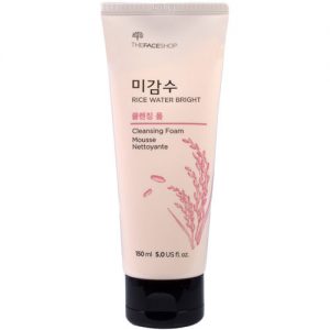 THE FACE SHOP Rice water bright Cleansing foam