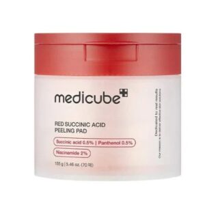 MEDICUBE Red Succinic Acid Peeling Pad 155g (70pcs)