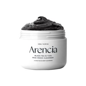 ARENCIA Black Tea & Yuzu Rice Mochi Cleanser 120g